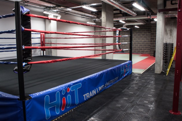 HiiT Studios London Gym High Intensity Boxing Ring
