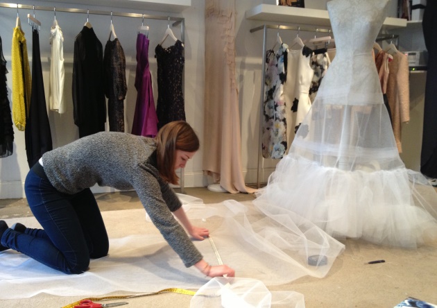 Amanda Thompson Couture London Fashion Working Wedding Dress