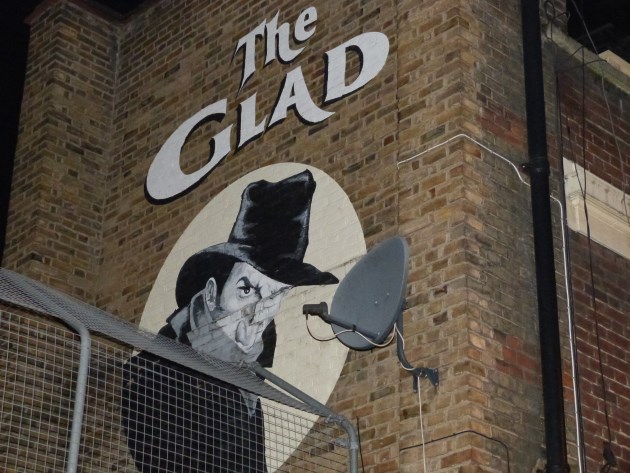 The Glad Lant Street London Blues Night Exterior Sign