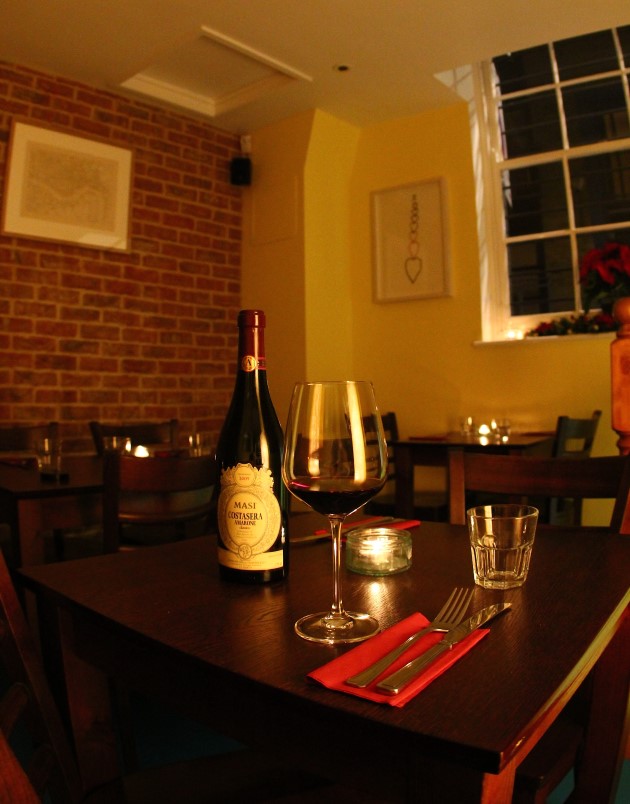 Laconda Del Melo Long Lane Fine Foods London Restaurant Interior Table Wine