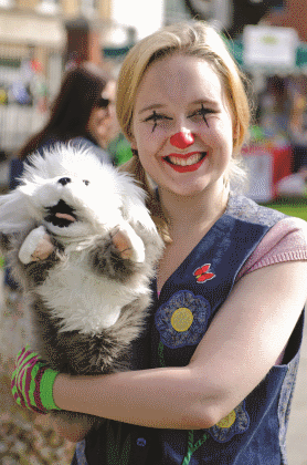 Bermondsey Street Festival 2012 Lady with Puppet