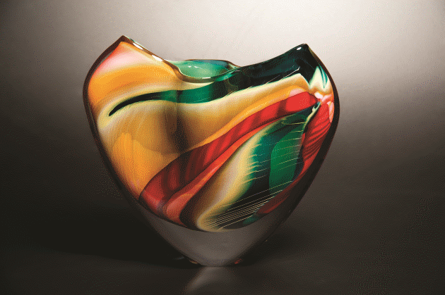 London Glassblowing Glass Vase Bermondsey Street
