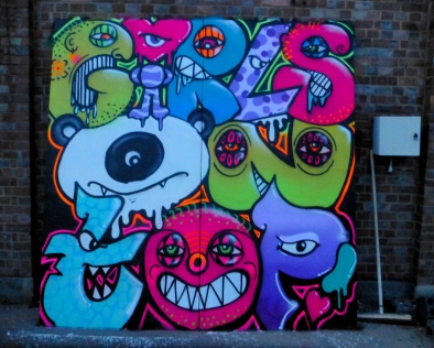 Girls On Top Graffiti London