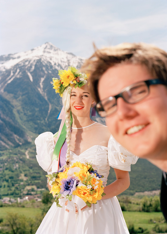 Marriage in Leukerbad (2012) by Romain Mader, Performing for the Camera at the Tate Modern